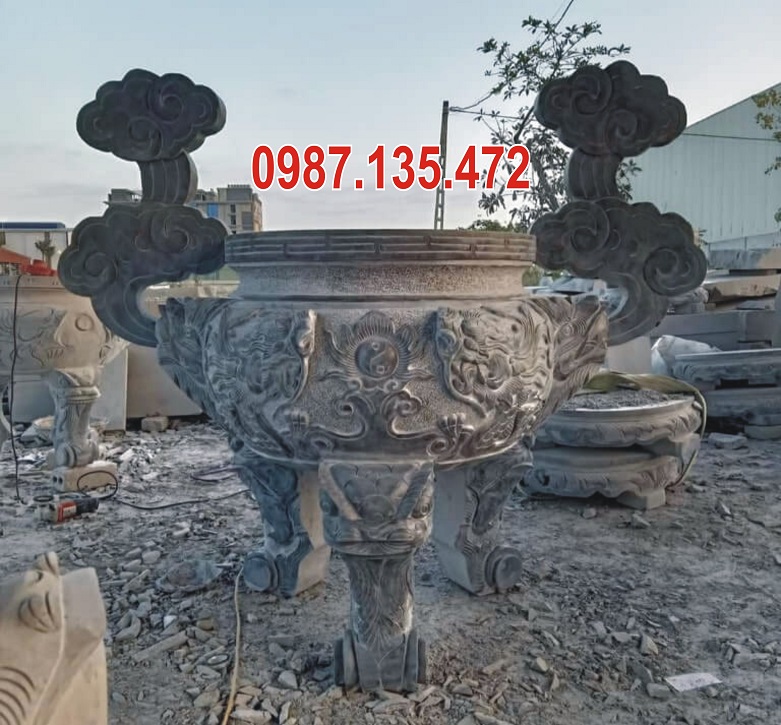 Giá lư hương đá ngoài trời gọi: 0987.135.472