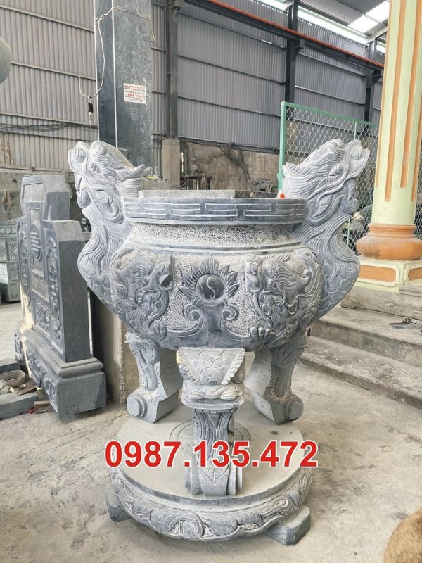 Giá lư hương đá ngoài trời gọi: 0987.135.472